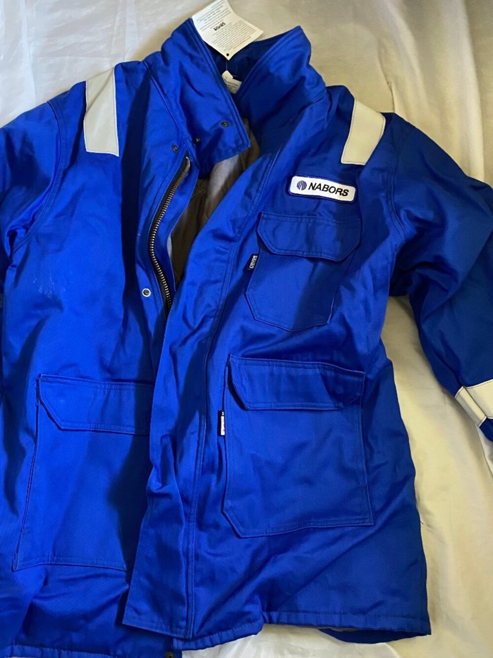 Crude FR Insulated Flame Resistant Jacket Mens Size XL Tall